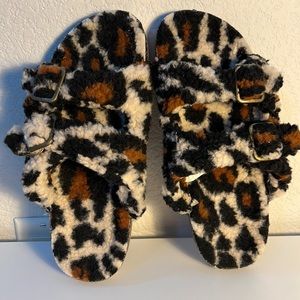 Leopard Sandals